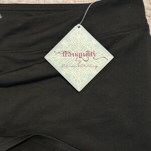 NWT black tranquility tennis skirt with shorts underneath size L
